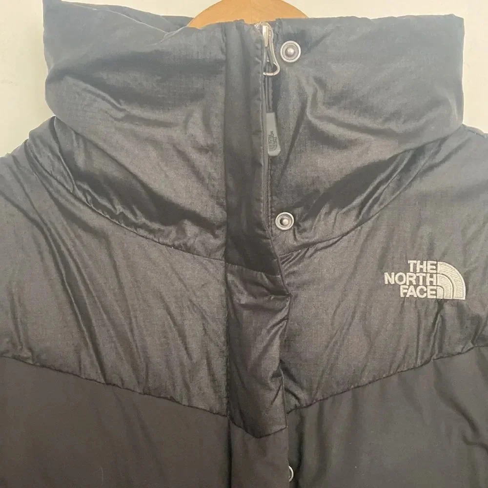 Northface puffer jacket black size XS 650 down jacket great pre owned condition - Picture 6 of 13